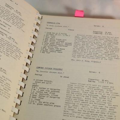 Lot G-45: Community Fundraiser Cookbooks