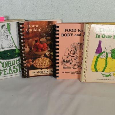 Lot G-45: Community Fundraiser Cookbooks
