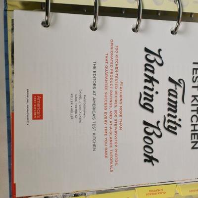 Lot G-46: Americaâ€™s test kitchen cookbooks