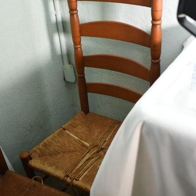 Lot G-48: Vintage wooden chairs