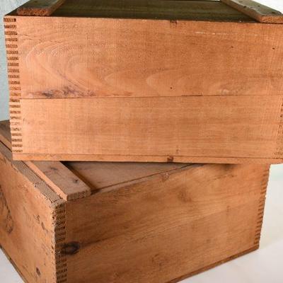 Lot G-41: Vintage Wooden Crates