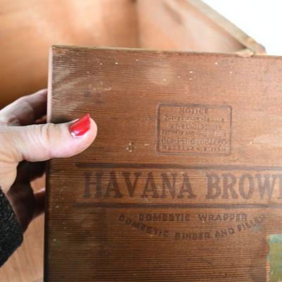 Lot G-42: Vintage Cigar boxes and More