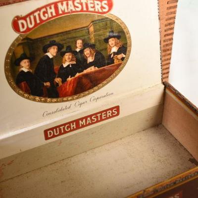Lot G-42: Vintage Cigar boxes and More