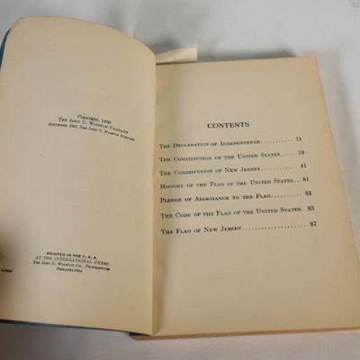 Lot G-53: Vintage Great State Papers of New Jersey