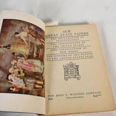 Lot G-53: Vintage Great State Papers of New Jersey