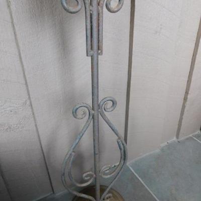Wrought Iron Floor Candle Holder 30
