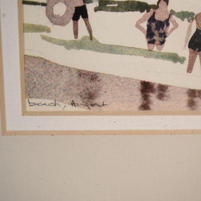 Lot G-63: Two Watercolors