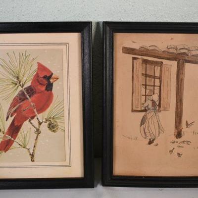 Lot G-67: Vintage Wall Art