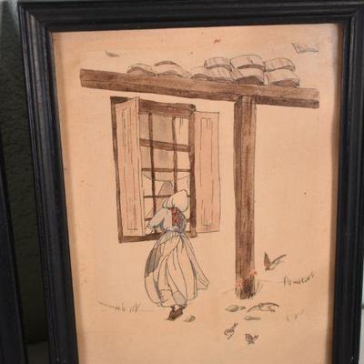 Lot G-67: Vintage Wall Art