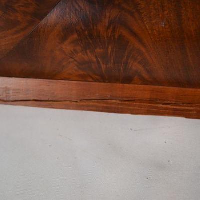 Lot G-72: Antique Mirror with Mahogany Frame