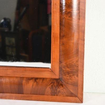 Lot G-72: Antique Mirror with Mahogany Frame