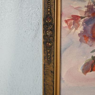 Lot G-76: Vintage Original Watercolor