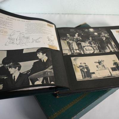 Lot G-89: Beatles Scrapbook