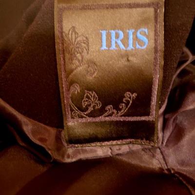 Couture iris Singer Opera Bertha collar/sleeve Jacket floral Brocade
