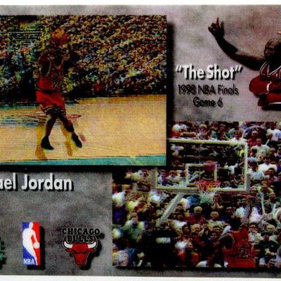MICHAEL JORDAN 3-D HOLOGRAM NBA FINALS 
