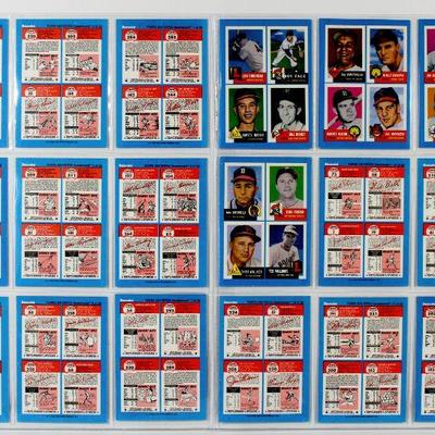1992 BAZOOKA *1953 TOPPS ARCHIVES* Complete SET Limited Edition "Quadracard" 22 Cards MINT