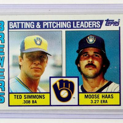 Congratulations to Ted Simmons on his - Milwaukee Brewers