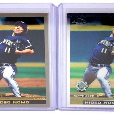HIDEO NOMO 2000 TOPPS LIMITED #159 TOPPS CHROME Refractor #159 Baseball Cards SET MINT