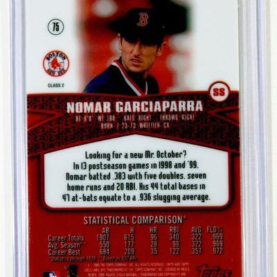 NOMAR GARCIAPARRA 2000 TOPPS GOLD LABEL Class 2 #75 Boston Red Sox BASEBALL CARD - MINT