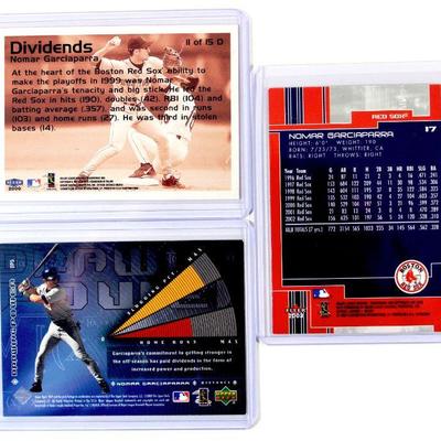 NOMAR GARCIAPARRA BASEBALL CARDS SET 2000-03 Upper Deck Fleer Boston Red Sox MINT