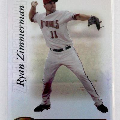 RYAN ZIMMERMAN Bowman's Best #16 2007 Topps Washington Nationals Baseball Card MINT