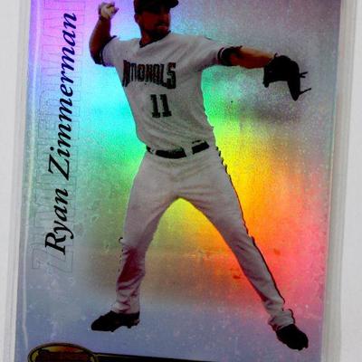 RYAN ZIMMERMAN Bowman's Best #16 2007 Topps Washington Nationals Baseball Card MINT