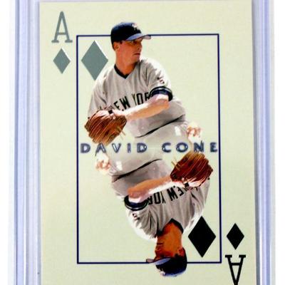 DAVID CONE NY YANKEES 2000 Pacific Invincible Diamond Aces #14 Limited Edition Baseball Card 399/399