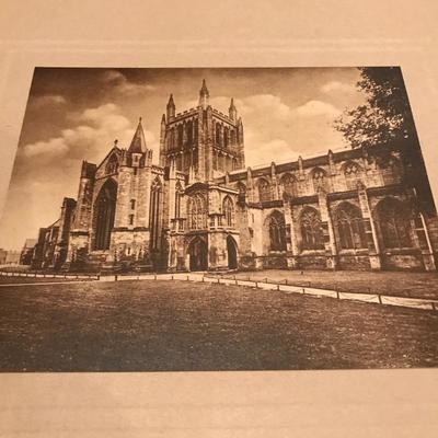 Lot 290 - Four Antique Cathedral Photos 