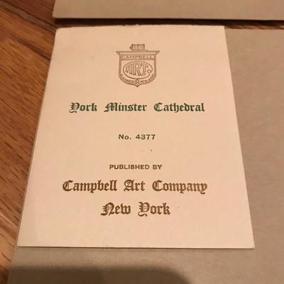 Lot 290 - Four Antique Cathedral Photos 