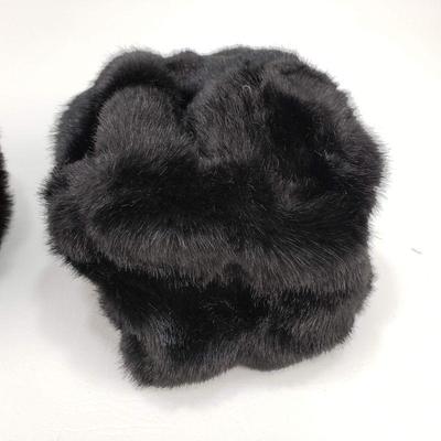 Lot of 4 Faux Fur Hats - One size fits most