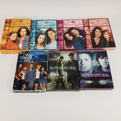 Lot of 7 TV Show DVD Box Sets - 2 missing discs