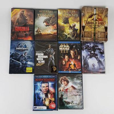 Lot of 10 Action Movies DVD