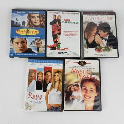 Lot of 5 Romantic Comedy Movies DVD 