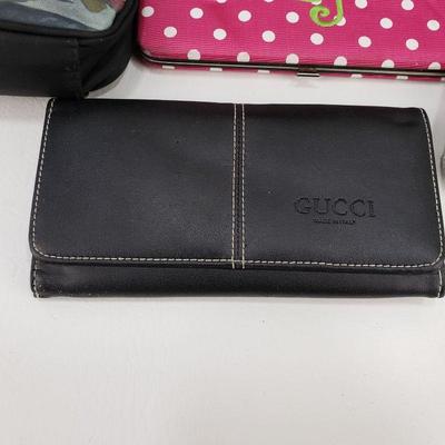 Lot of 7 Wallets, Clutches, Bags - Gucci, Nine West, Calvin Klein