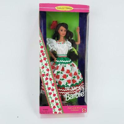 Vintage Mexican Barbie "Dolls of the World" Doll - NEW - 1995 |  EstateSales.org