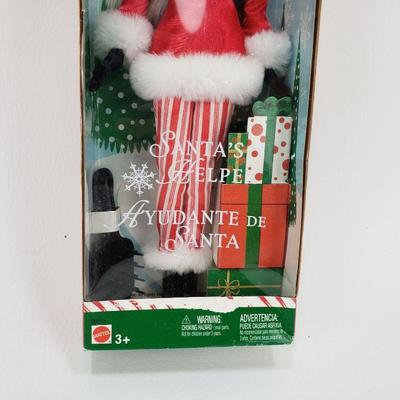 Barbie Santa's Helper Doll - New - 2004