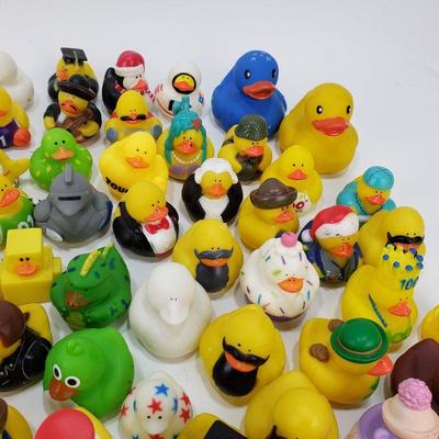 Lot of 142 Rubber Ducks - A Duck Army!