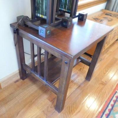 Arts and Crafts Style End Table 19