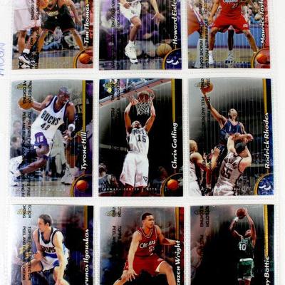 1999 TOPPS FINEST BASKETBALL REFRACTOR CARDS COLLECTION - 70 CARDS LOT