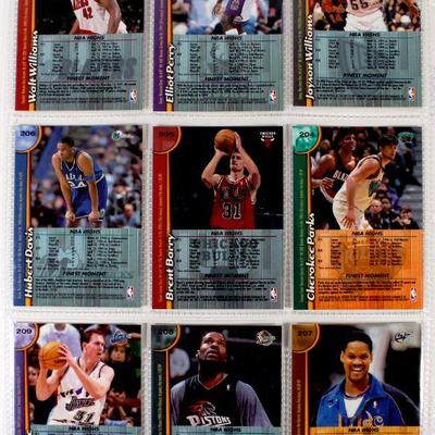 1999 TOPPS FINEST BASKETBALL REFRACTOR CARDS COLLECTION - 70 CARDS LOT