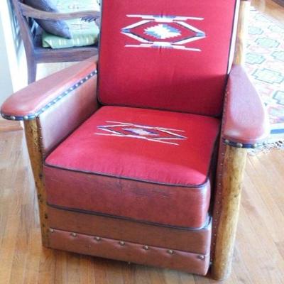 2nd Choice of 2:  Molesworth Style Cowboy Life Traditional Design Club Chair 39