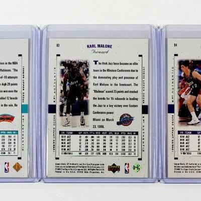 1998/1999 Upper Deck SP Authentic Basketball Cards DAVID ROBINSON KARL MALONE JOHN STOCKTON