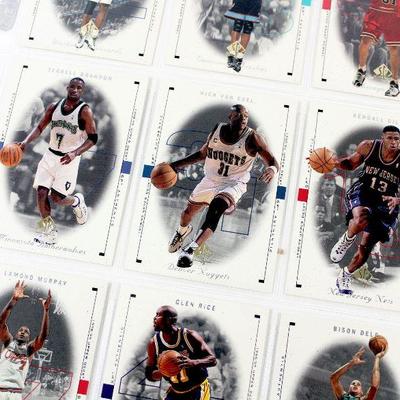 1998/1999 Upper Deck SP Authentic Basketball Cards Set - SEMI-STARS - 27 CARDS SET ALL MINT