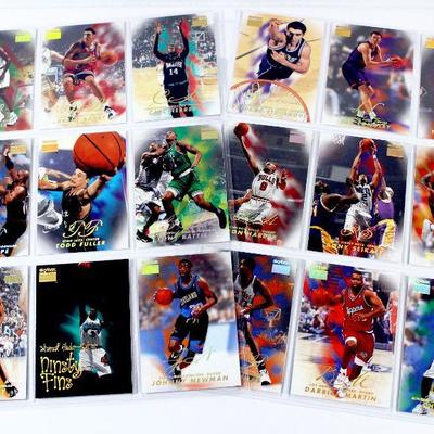 1999 SKYBOX PREMIUM BASKETBALL CARDS SET - 18 CARDS LOT - ALL MINT