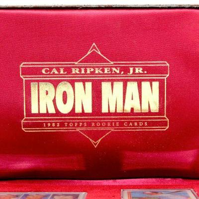 CAL RIPKEN JR. IRON MAN 1982 TOPPS ROOKIE CARDS LIMITED EDITION PORCELAIN CARDS SET