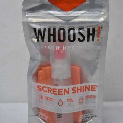 2x Whoosh! Tech Hygiene Screen Shines - New