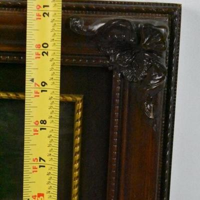 Framed Image "Fruit of the Land" No. 119 by J. Friedlinger, Vintage