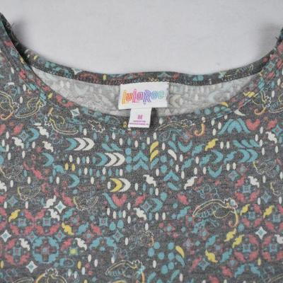 Qty 2 LuLaRoe "Irma" Shirts, size Medium, fit like L/XL