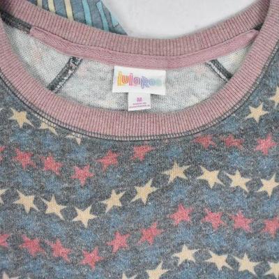 3 pc Patriotic LuLaRoe size Medium: 1 Maria Dress, 2 Jane Tops