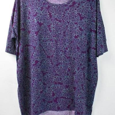 Qty 2 LuLaRoe "Irma" Shirts, Size Small, fit like Medium/Large